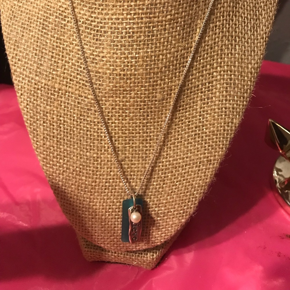 Vantel pearls sea to believe neckalce